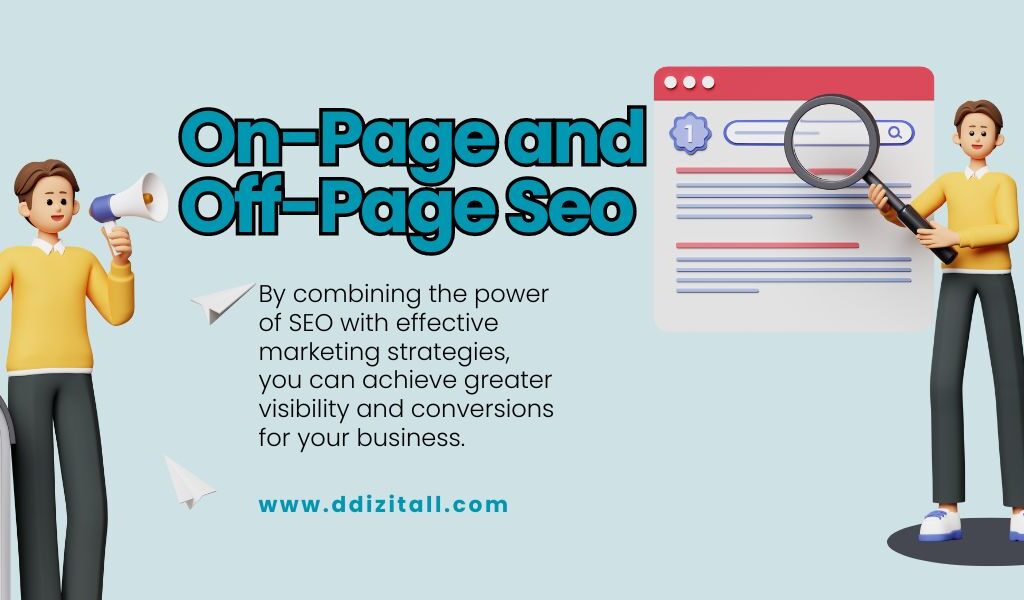on-page and off-page SEO